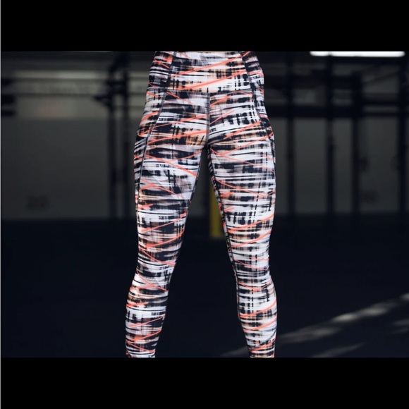 2POOD GALAXY LEGGINGS - orange excellent like new condition - Picture 4 of 4